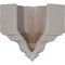 Ekena Millwork 3 1/8"P x 3 1/8"W x 7 3/4"H, Outside Corner for Moulding Profiles Less than 3 1/8"P and 3 7/8"H MOC03X03BI - alternate 3